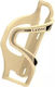 Lezyne Flow Left Water Bottle Cage Beige