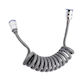 Avizar Flexible 1/2-inch Shower Hose Up To 1.5m Resistant Grey