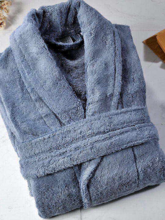 Down Town Home Bathrobe Rosa Indigo 450gr/m²