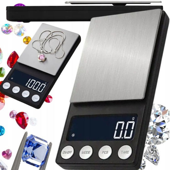 Digital Kitchen Scale Up To 0.2kg Black