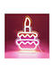 Neon Decorative Table Lamp 21x27cm