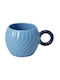 Koopman Cană Ceramică Albastră 400ml