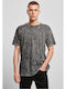 T-Shirt Dunkelgrau Weiß