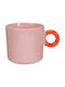 Marva Porcelain Pink Mug 220ml