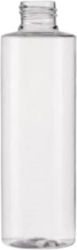 Flacon Sticlă Pet Plastic Transparent Capac Plastic Pp24 100ml