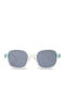 KiETLA Square Kids Sunglasses with Polarized Transparent Lens for 4-7 Years