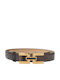 Leather Women's Belt Brown