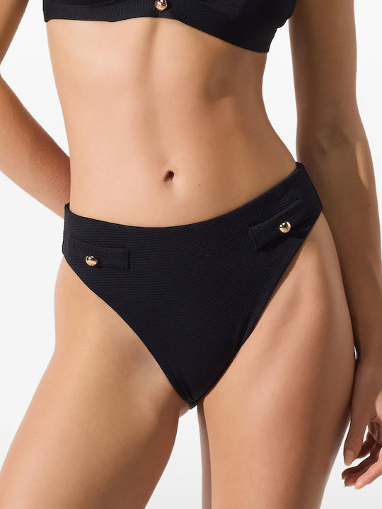 Karl Lagerfeld Bikinihosen Schwarz Slip