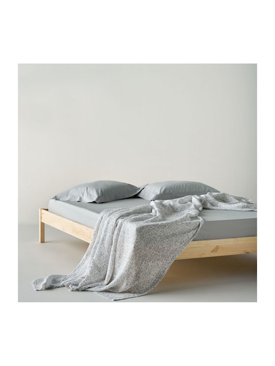 Kentia Evanthia Decke Mousseline Moné 160x240cm Hellblaue
