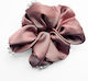 Avizar Classic Scrunchie Hair In Pearl Satin Glamor Pink Pink
