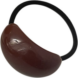 Avizar Casual Elastic Hair Burgundy Wood Effect Pearl Burgundy