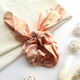Avizar Haargummis Kurzes Haarband Aus Samt Schmetterling Elegant Beige