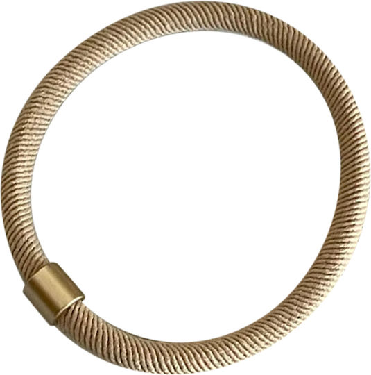 Avizar Twisted Elastic Hair Minimalist Gold Tip Blue Khaki