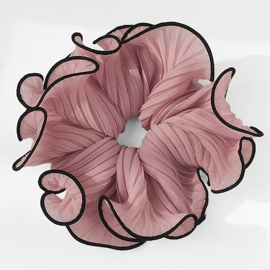 Avizar Scrunchie Froufrou Maxi Hair In Soft Pink Vaporous Fabric Pink