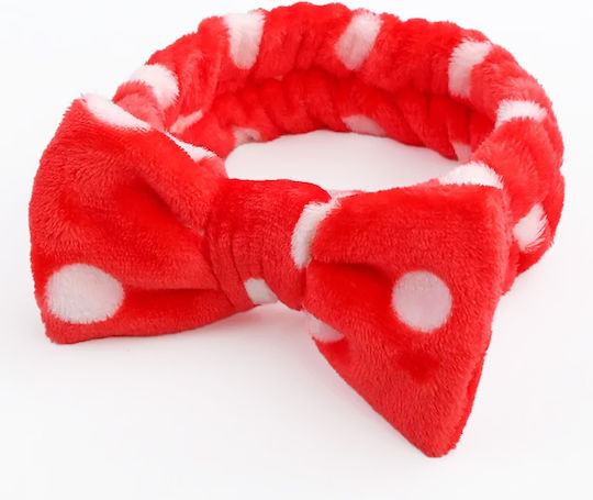 Avizar Fleece Polar Fur Spa Banner Lint Pea Red Red