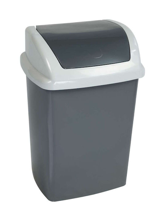 Maul Coș de Gunoi Plastic Gri 10l