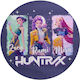 Koupakoupa Huntr X K-pop Girl Group Glass Chopping Board 30x30cm