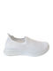 Дамски Slip-On Текстилни Бели