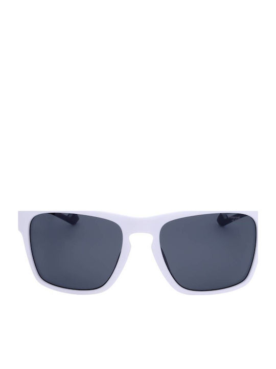 Polaroid Unisex Γυαλιά Ηλίου με Λευκό Σκελετό κ...
