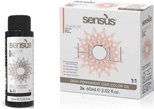 Holi Προσωρινή Βαφή Μαλλιών Χωρίς Αμμωνία 11.7 60ml