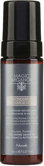Nook Magic Argan Oil Wonderful Recharge Balsam Spumă Restructurant Pentru Păr Cantitate 150 Ml