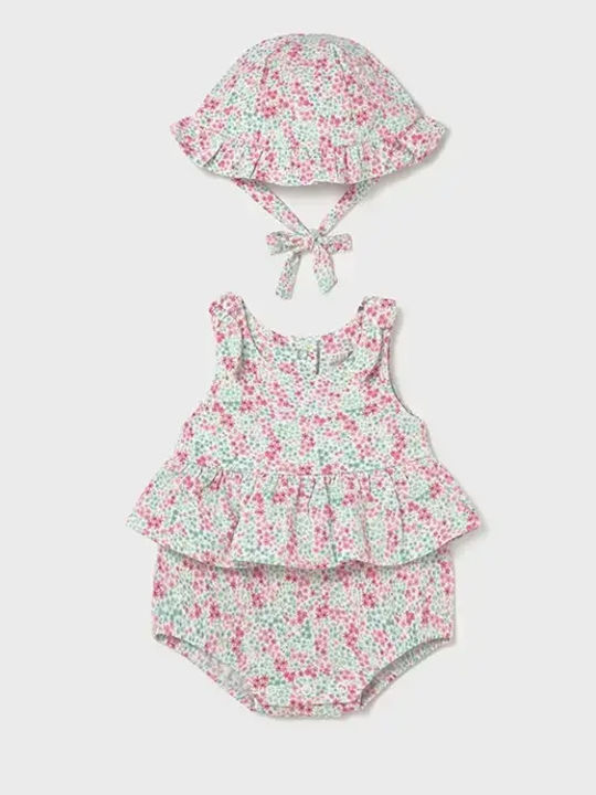 Mayoral Set Onesies Aqua 2 Pieces