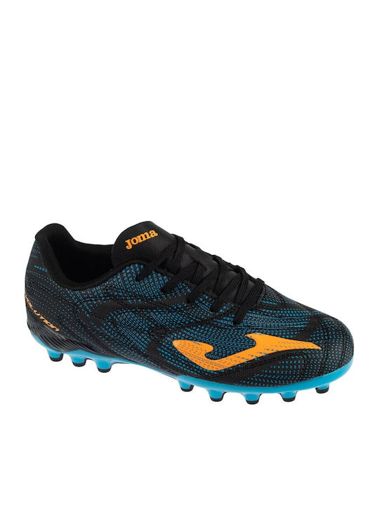 Joma Kids Soccer Cleats Evolution Jr Molded Black