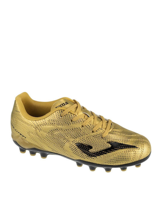 Joma Kids Soccer Cleats Evolution Jr Molded Gold