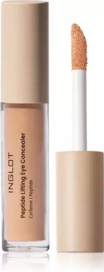 Inglot Пептиден Лифтинг Очен Коректор Течен Коректор Цвят 207 Топъл Прасковен Обем Мл 4.6