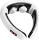 Avizar Smart Fit 3d Neck Massager Electric Pulses Magnetic Traction White