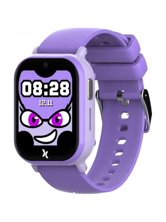 MaxCom Smartwatch Pentru Copii Cu GPS Și Cameră Violet