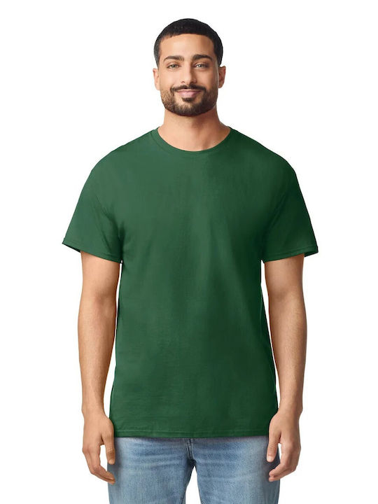 Gildan Ανδρικό Διαφημιστικό T-shirt Κοντομάνικο σε Χρώμα