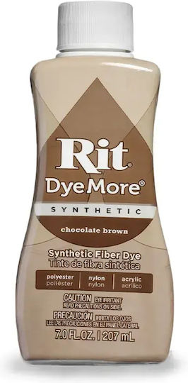 Rit Dyemore Liquid Βαφή Συνθετικών Υλικών – Chocolate Brown 236ml