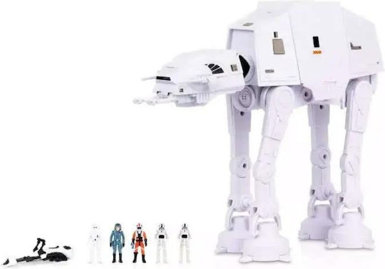 Jazwares Плюшена Играчка Star Wars Star Wars Micro Galaxy Squadron - At-at Walker A Long Time Ago С 5-pack Фигури За Действие 23cm