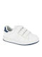 Παιδικά Sneakers με Σκρατς Λευκά
