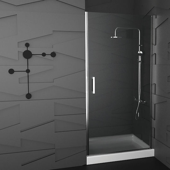 Orabella Door Καμπίνα Ντουζιέρας με Ανοιγόμενη Πόρτα 90x80x190cm Orabella Door Καμπίνα Ντουζιέρας με Ανοιγόμενη Πόρτα 90x80x190cm