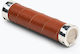 Brooks England Slender Leather Honey Handlebar Grips Size 130/100 Mm
