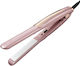 Avizar Straightening Curling Iron In Ceramic Tourmaline 25w Adjustable Temperature Pink