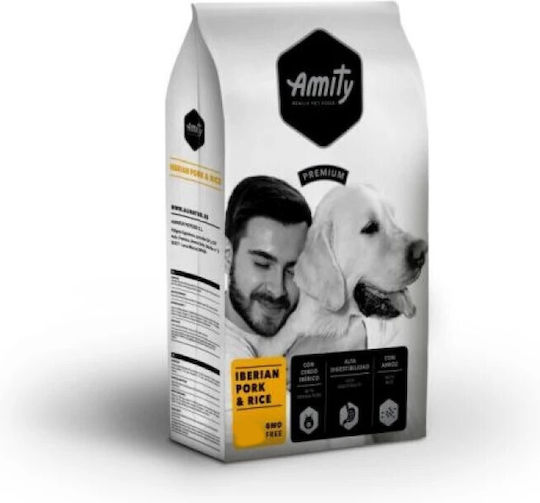 Amity 4kg Dry Dog Food With Low Grains for Adult Large Breed Dogs With Pork