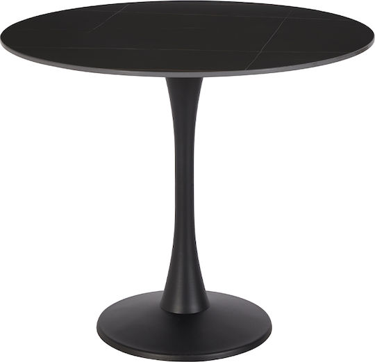 Маса Lava 90x90x75 Черна Маса Lava 90x90x75 Черна