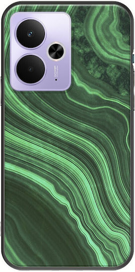 Agate Stone Malachite Realme 14t 5g Black Tpu Μαύρη Σιλικόνη