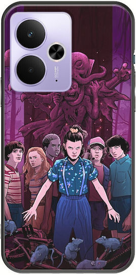 Stranger Things Realme 14t 5g Schwarze Tpu Mehrfarbige Silikon Handyhüllen