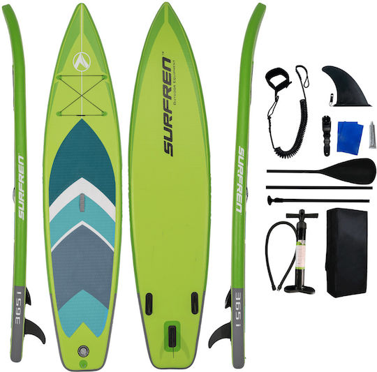 Motion Placă SUP Gonflabilă cu Lungime 3.65m Verde