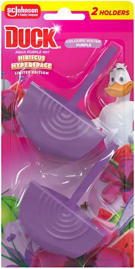 Duck Färbender Hibiskus Hyberspace Block Badezimmerreiniger 2x36gr