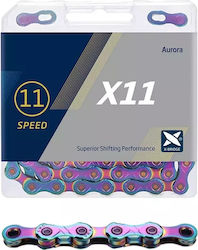 Lanț Kmc X11 Aurora Albastru