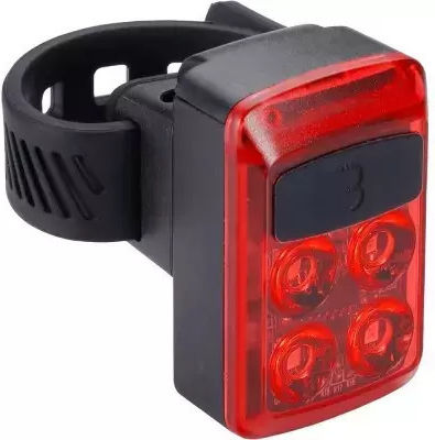 BBB 296256 Rechargeable Rear Bicycle Light