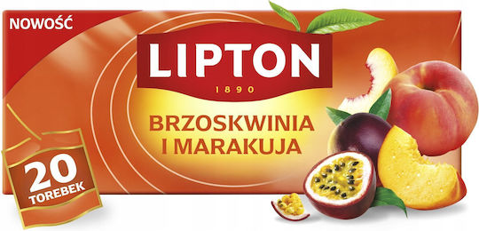 Lipton Früchtetee Pfirsich Passionsfrucht 20 Taschen