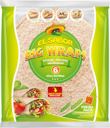 El Sabor Big Wraps Ολικής Άλεσης 25cm 370gr