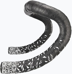 Supacaz Super Sticky Kush Star Fade Handlebar Tape White Star Fade Ano Black Plugs