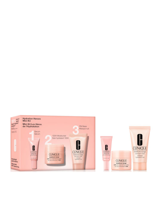 Clinique Hydration Heroes Mini Set Für Feuchtigkeitsspendende Hautpflege 3 Stück